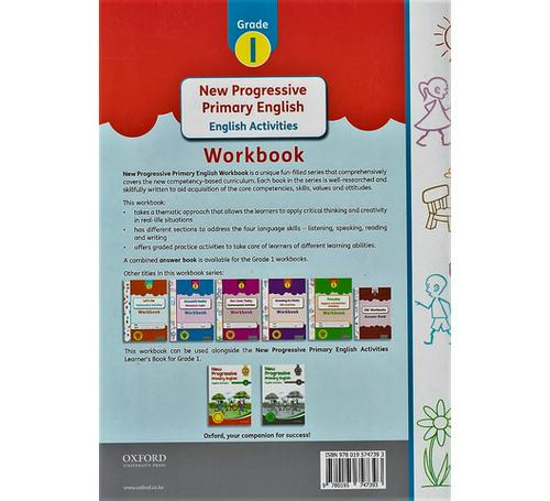 OUP-New-Progressive-English-Grade-1-Workbook